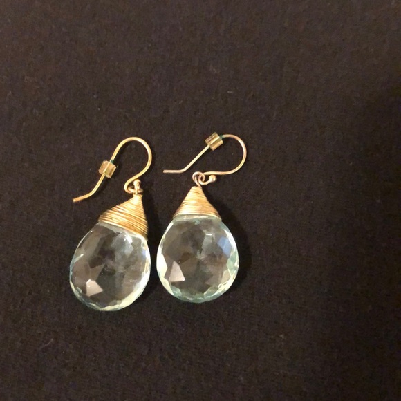 🆕💎Blue Stone💎 Earrings - Picture 2 of 2